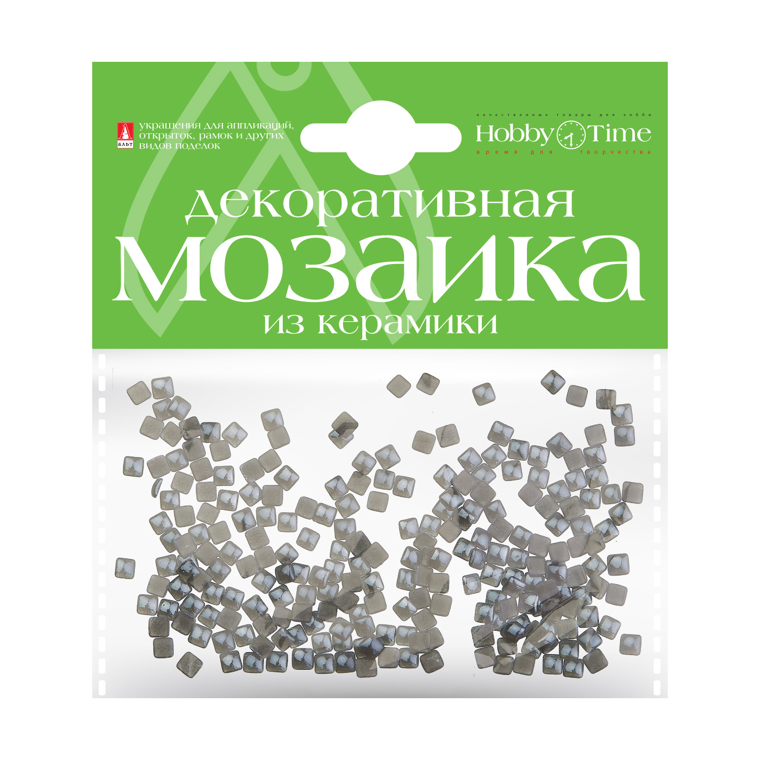 Мозаика 4*4мм Керамика Серый 200шт