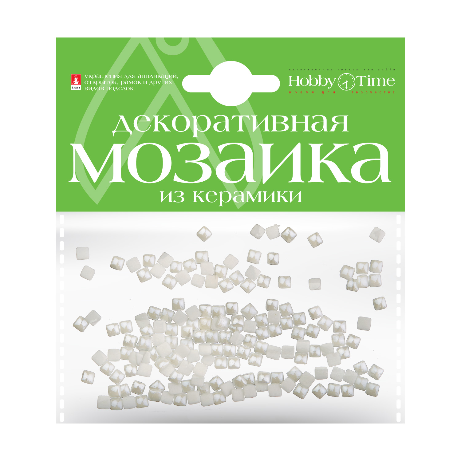 Мозаика 4*4мм Керамика Белый 200шт