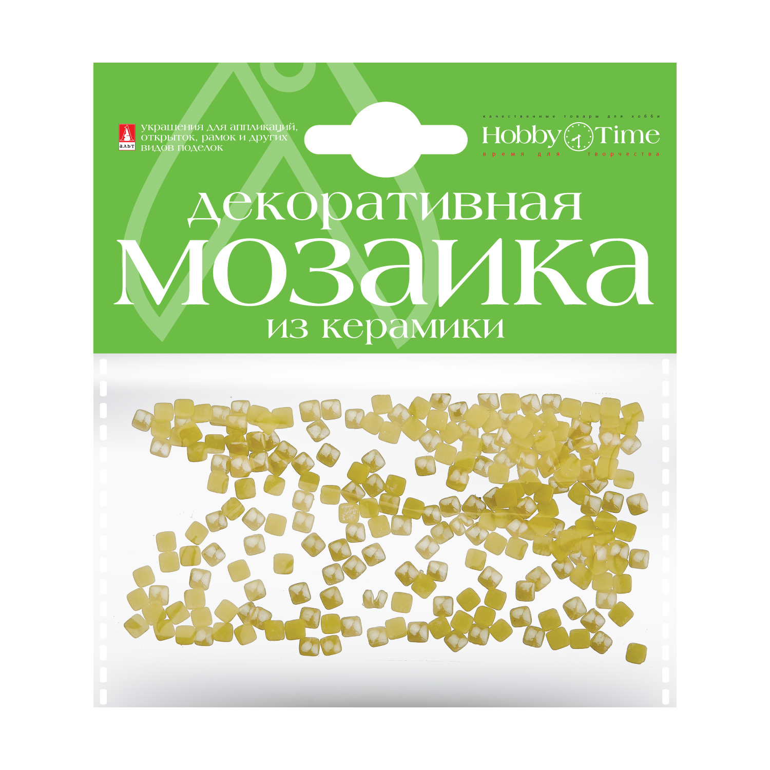 Мозаика 4*4мм Керамика Желтый 200шт