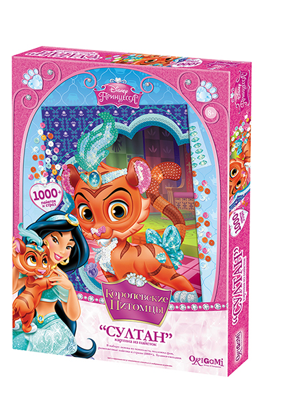Творч Картина из пайеток 30*39 Султан