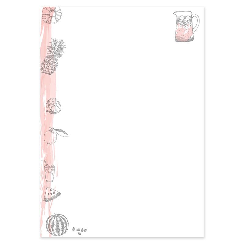 Блок сменный для тетради А5 50л нелин цветной тонир желтый