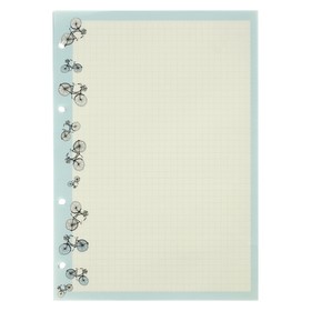 Блок сменный для тетради А5 50л клетка цветной тонир