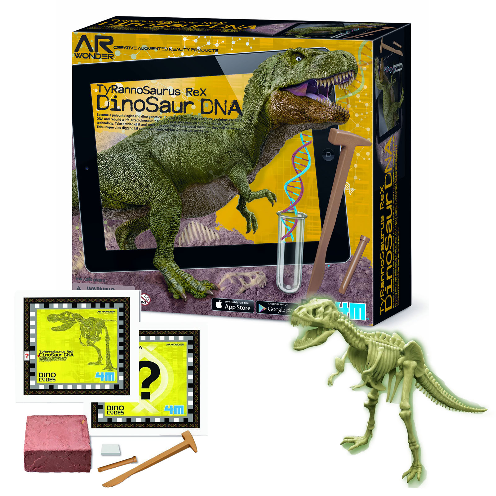 Набор для исследования Оживи динозавра. ДНК Тираннозавра