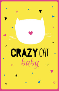 Зап. книжка А5 64л Crazy cat baby