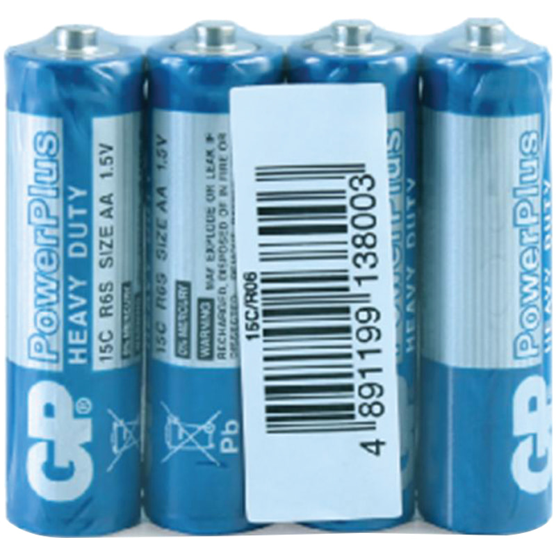 Батарейка Power Plus GP 15C R06 R6S AA пальчик 1.5V