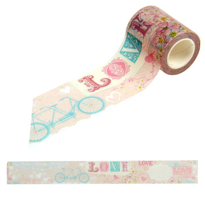 Творч Скотч для декора 5см*10м "Романтика"