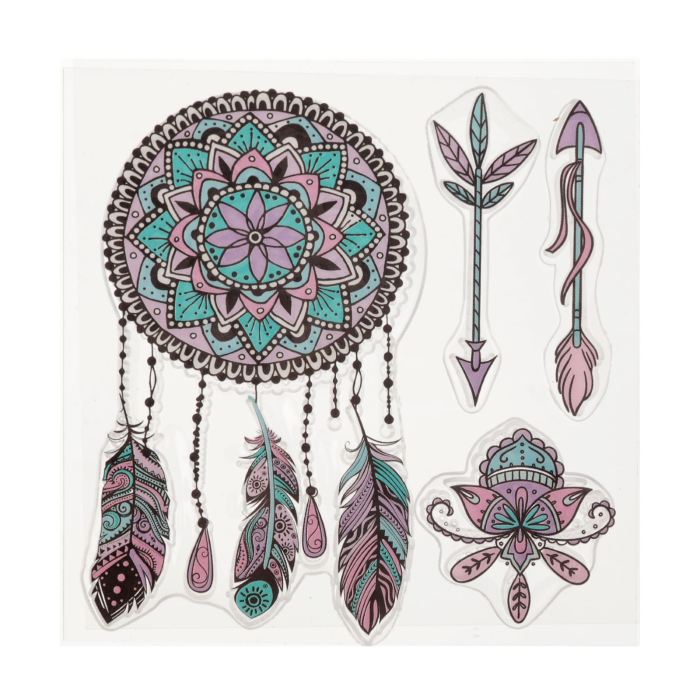 Творч Штамп силикон 10*10 Ловец снов