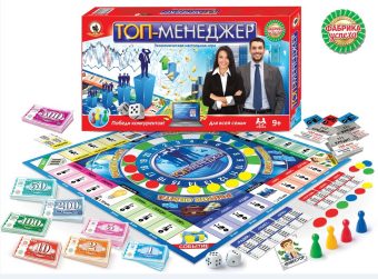 Игра Настольная Экономическая Топ-Менеджер