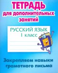 Русский язык. 1 кл.: Закрепляем навыки грамотного письма