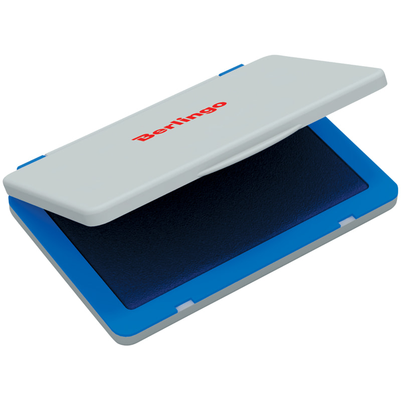 Подушка штемпельная синяя 90*120мм