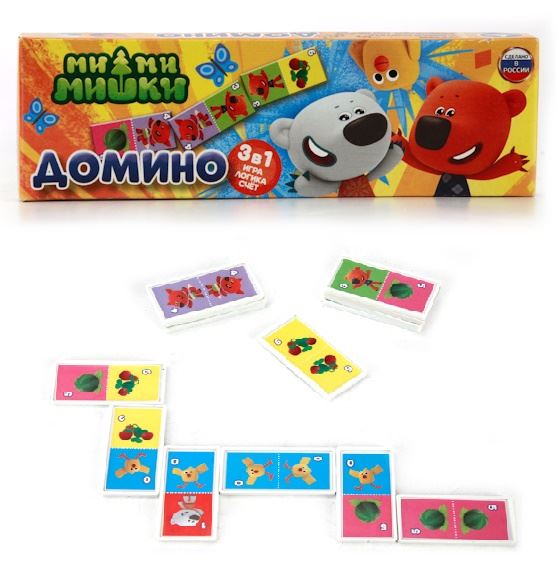 Домино Ми-Ми-Мишки 3-В-1