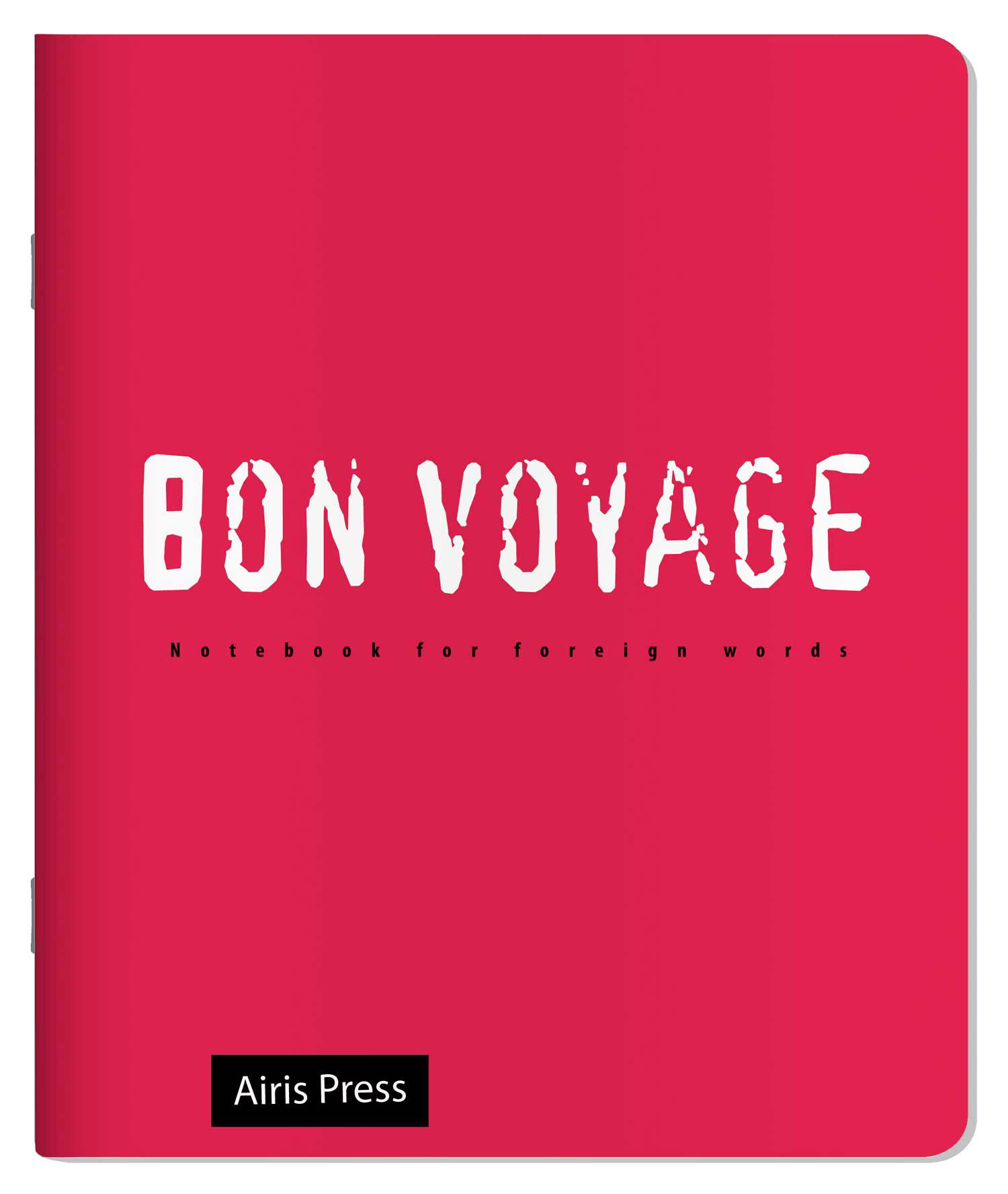 Тетрадь для записи иностранных слов (Счастливого пути) линейка