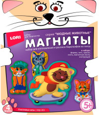 Творч Магниты из гипса Счастливые коты