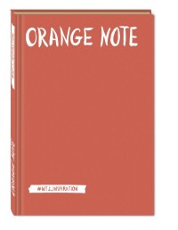 Блокнот А5 Orange Note. Творческий блокнот с флуоресцентными страницам