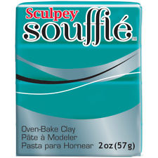Пластик запекаемый Souffle бирюзовый 48г