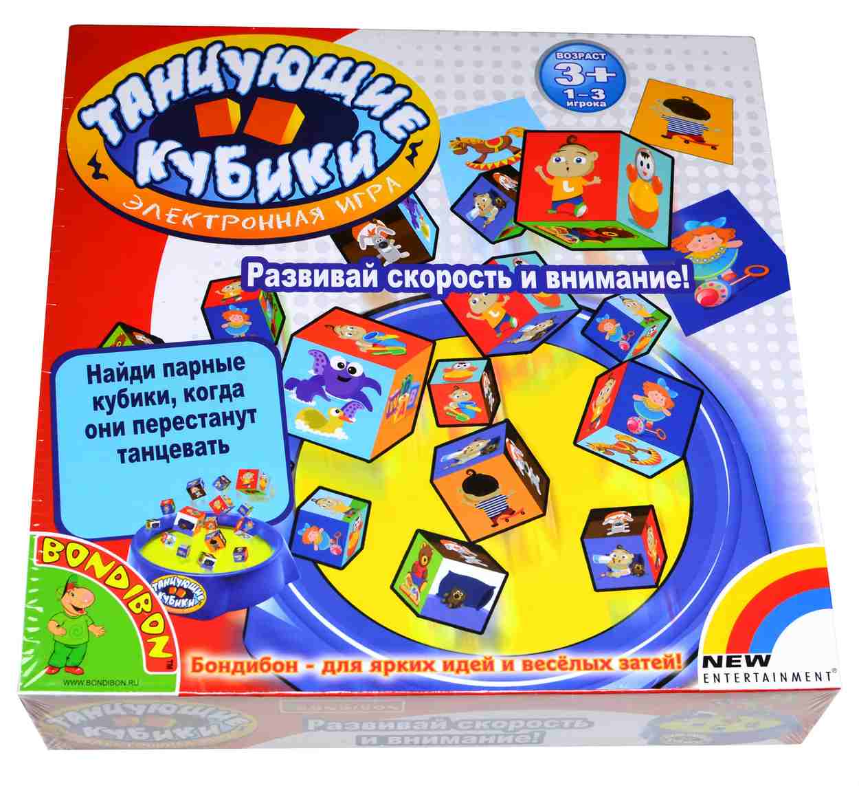 Электронная Танцующие кубики