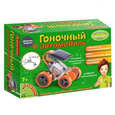 Набор для исследования Гоночный автомобиль на солнечной батарее