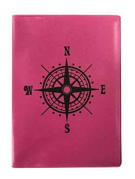 Обложка д/автодокументов ПВХ Neo розовый