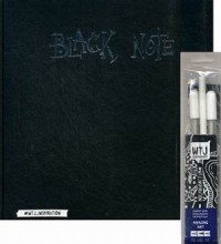 Блокнот для творческих людей Black Note на черной бумаге + 2 руч., 1 к