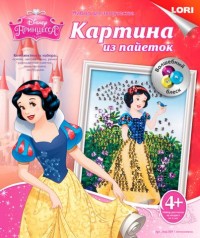 Творч Картина из пайеток Disney. Белоснежка