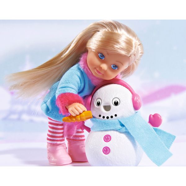 АКЦИЯ-20 Игр Кукла Еви и снеговик