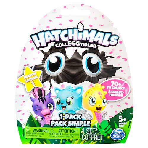 Интерактивная Коллекционная фигурка Hatchimals 1шт, в пакете