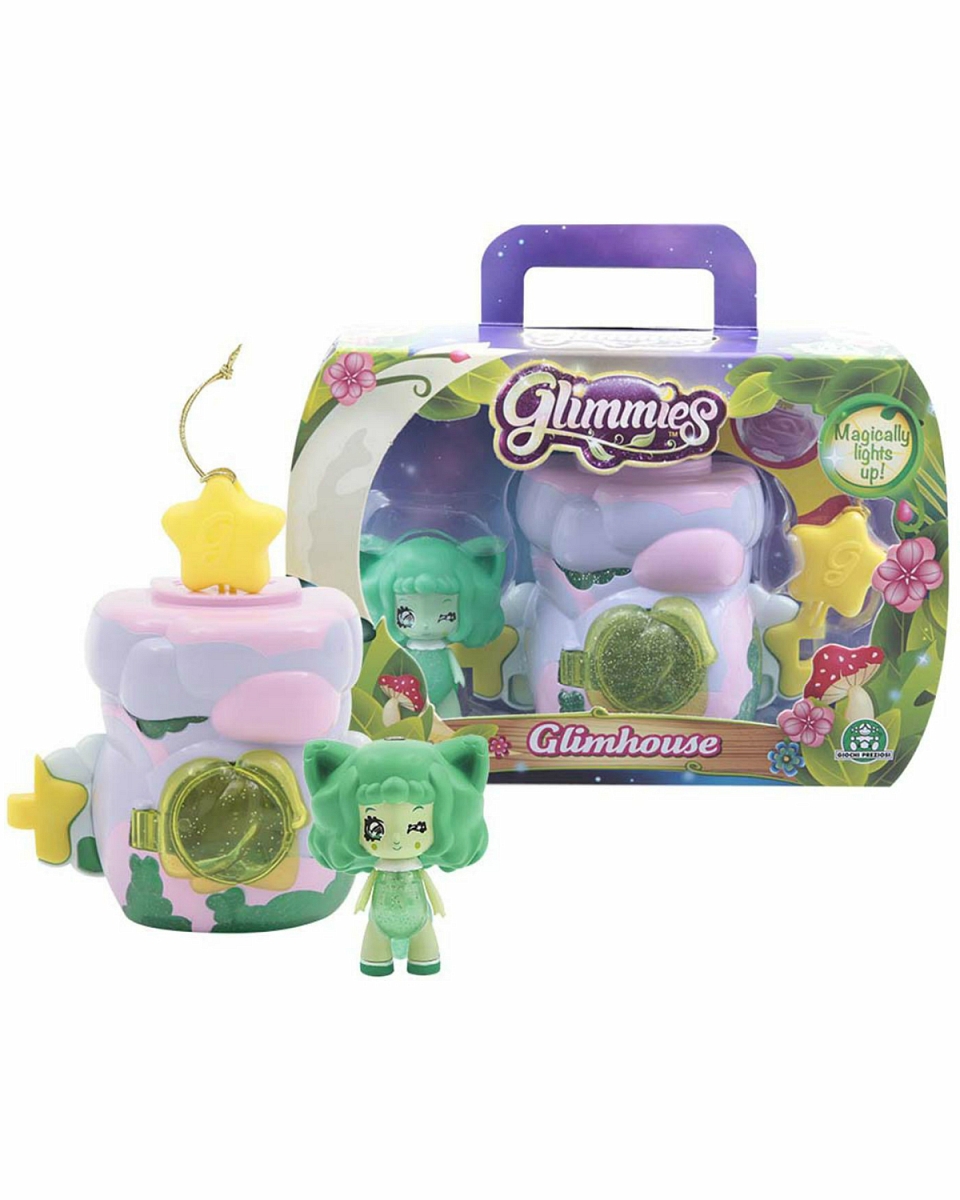 Домик Глимхаус Glimmies в ассорт. (домик + кукла) светится в темноте