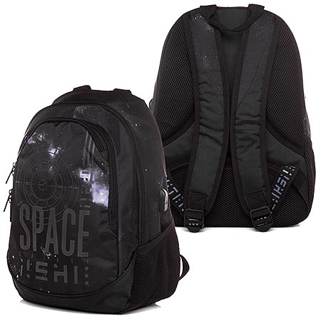 Рюкзак эргономич. Hatber Space черный