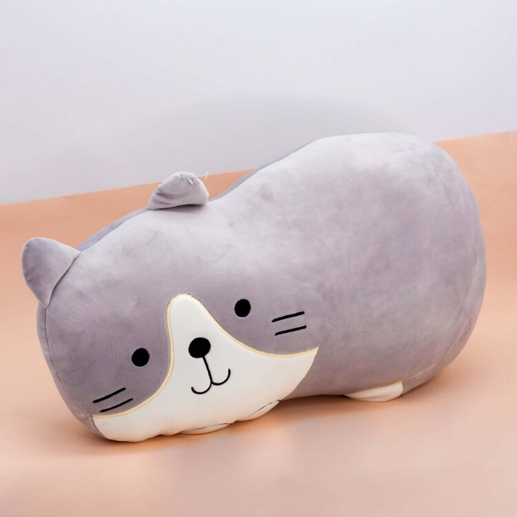 Мягконабивная Cat Ralf gray 50см