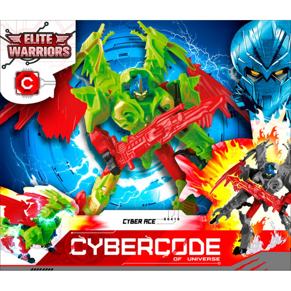 АКЦИЯ-20 Игр Робот Cybercode Cyber Ace (асс.)