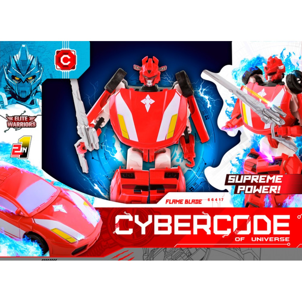 АКЦИЯ-20 Игр Робот Cybercode Flame Blade