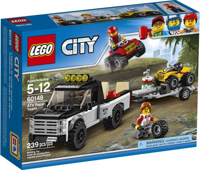 Конструктор Lego City Город Гоночная команда