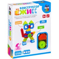 Конструктор Ежик Кот 37 дет. пласт.