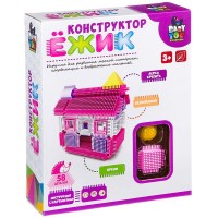 Конструктор Ежик Дом 58 дет. пласт.