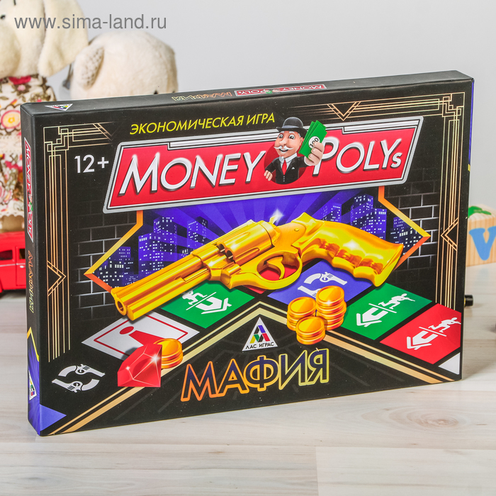 Игра Настольная Экономическая Money Polys МАФИЯ