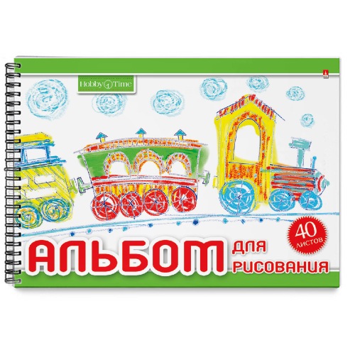 Альбом д/рис А5 40л спир Овечки