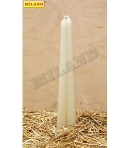 Сувенир Свечи 2шт Античная серый 25см.