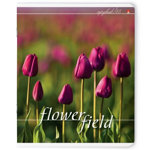 Тетрадь 48л кл Цветы