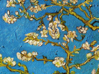 Визитница Ван Гог. Цветущие ветки миндаля (Арте)