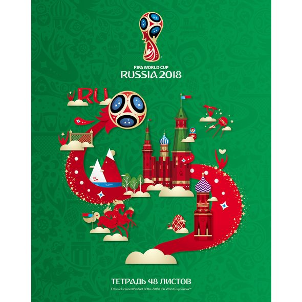 iТетрадь 48л кл ЧМ ПО ФУТБОЛУ 2018 Выпуск №2