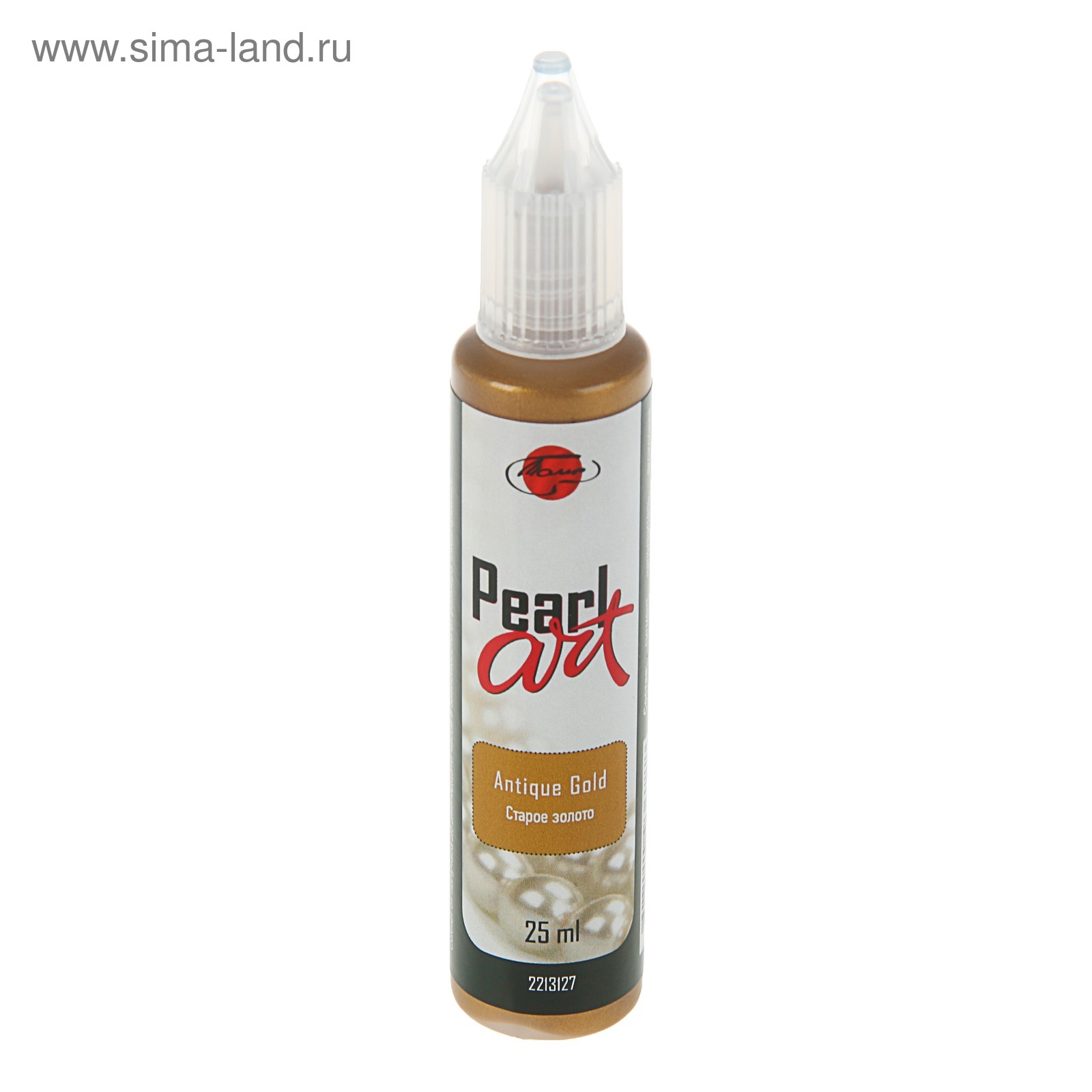 Краска для создания жемчужин Pearl-Art старое золото 25мл в тубе