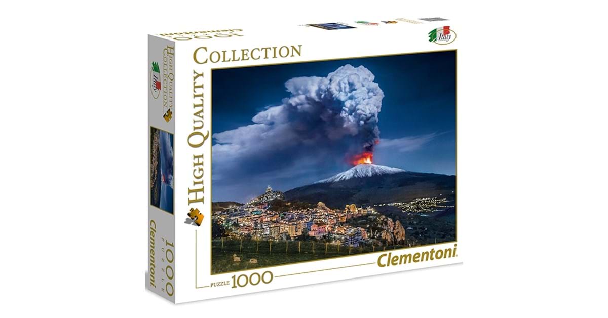 Пазл 1000 Clementoni 39453 Могущественная Этна