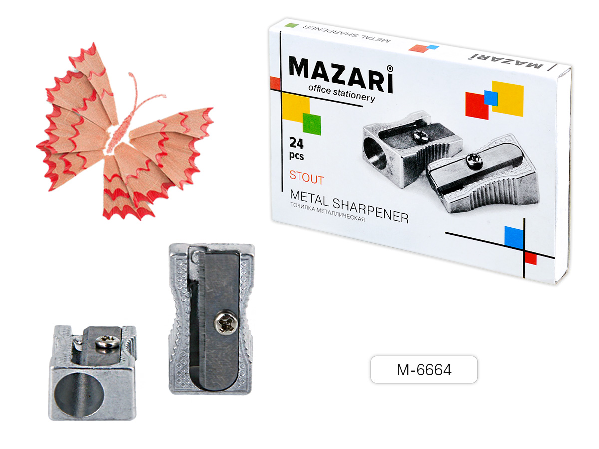 Точилка металлическая 1отв