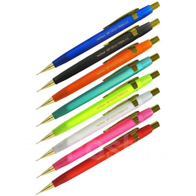 Карандаш мех. 0.5мм MunHwa MP Gold Trima с ластиком трехгр корпус ассо