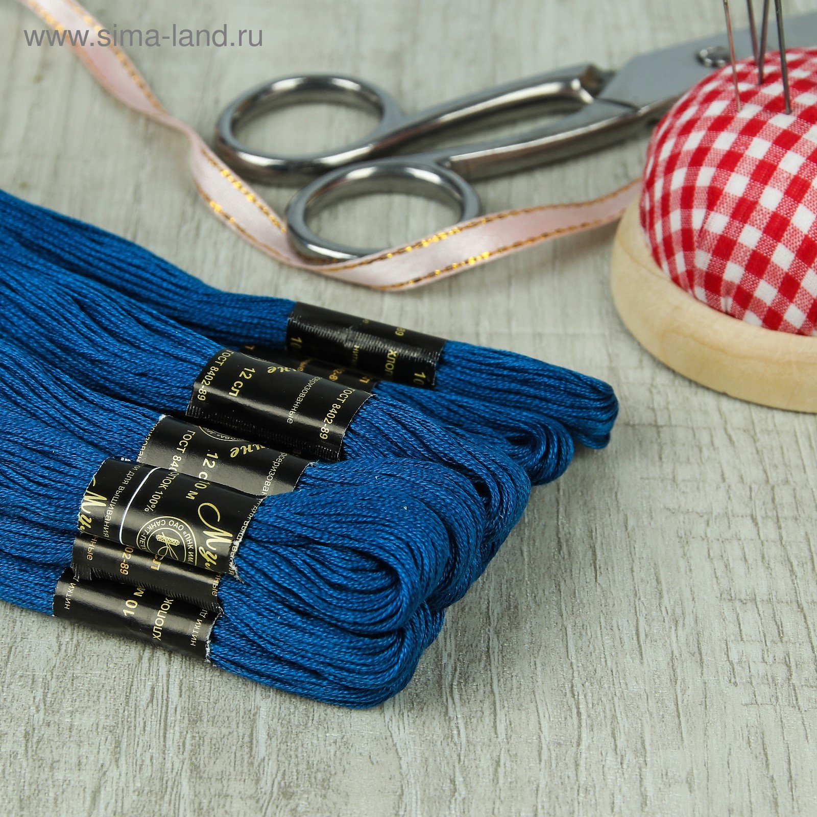 Творч Мулине 10м синий