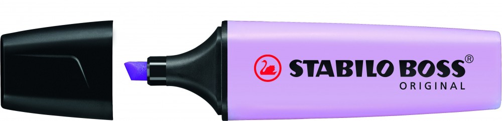 Маркер-выделитель лаванда Stabilo Boss Original Pastel пастель