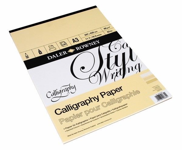 Альбом д/каллиграфии А3 30л CALLIGRAPHY склейка 90г/м2