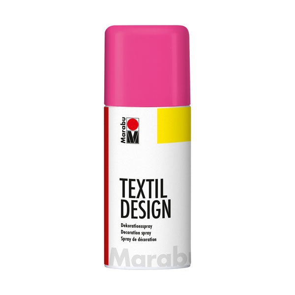 Краска по ткани в аэрозоли Textile Design малиновый 150мл