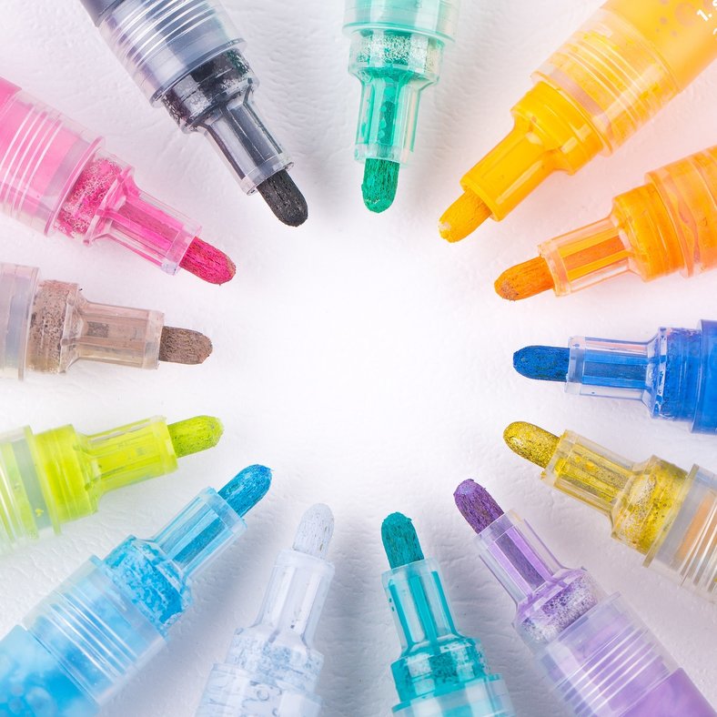 Творч Маркер акриловый Сонет 2 мм, светло-кремовый