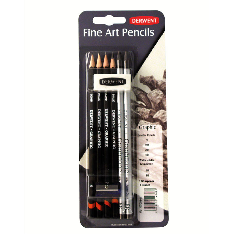 Набор графических материалов 8пр Sketching
